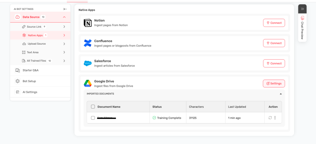  ChatbotBuilder bot builder interface