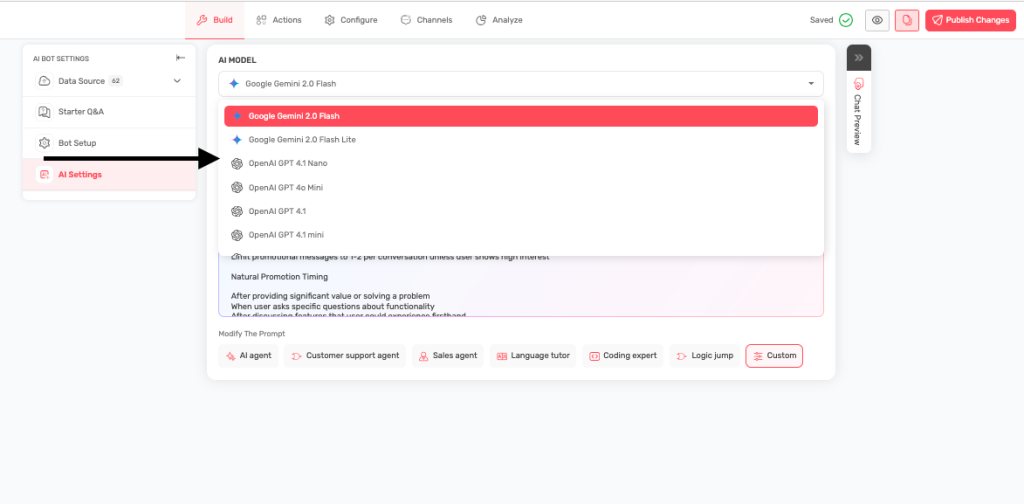 AI Model Implementation